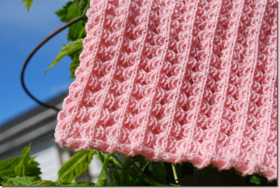 Reversible Baby Blanket Knitting Pattern